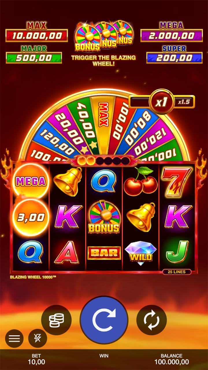 Blazing Wheel screenshot 1