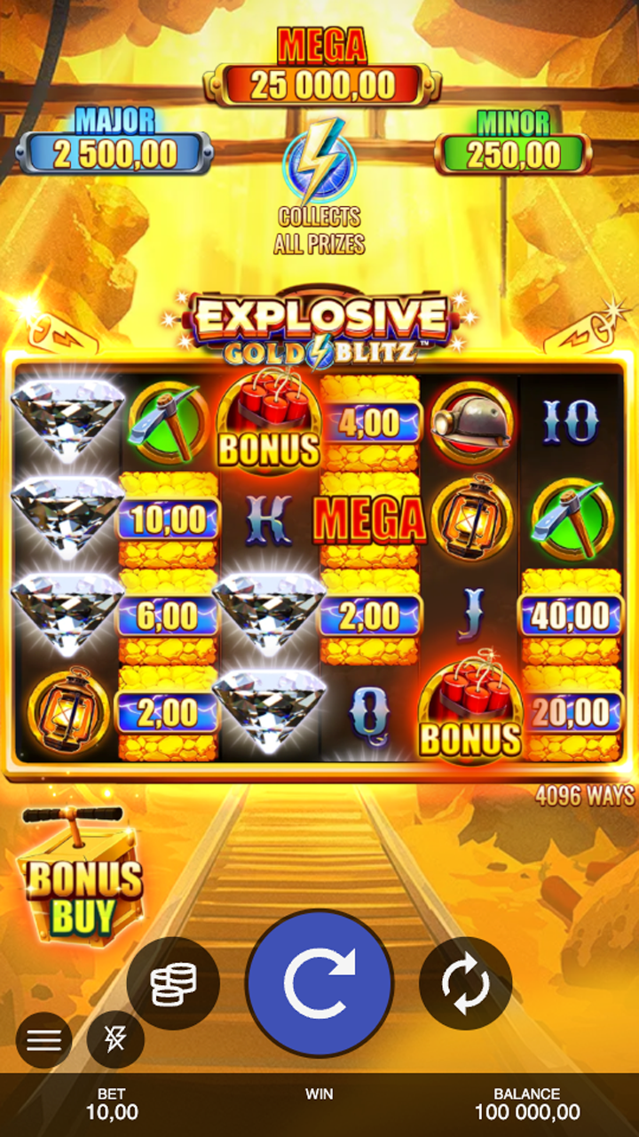 Explosive Gold Blitz screenshot 1