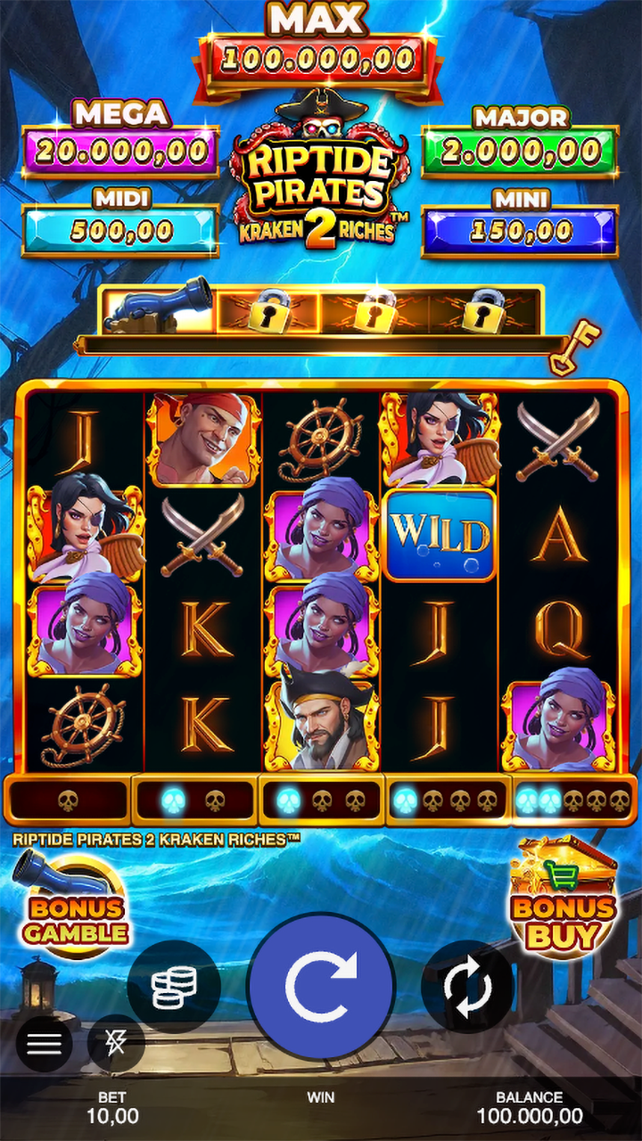 Riptide Pirates 2 Kraken Riches screenshot 1