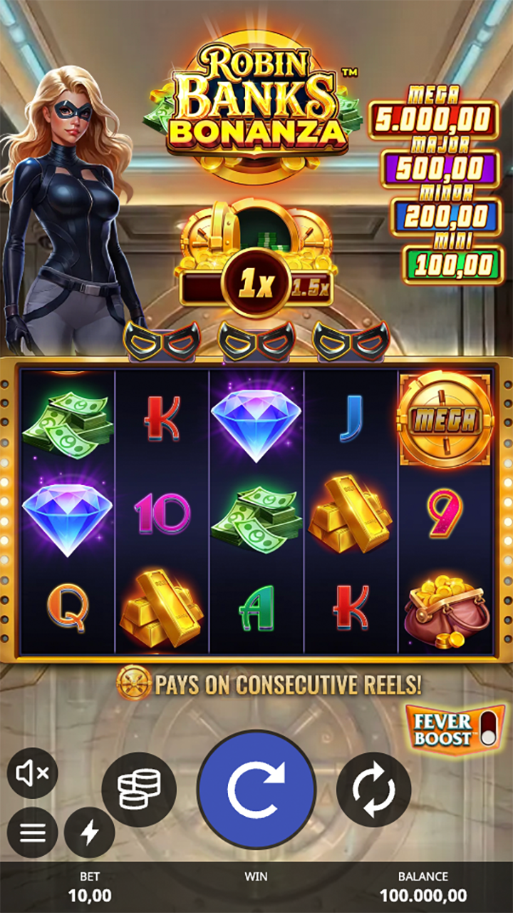 Robin Banks Bonanza screenshot 1