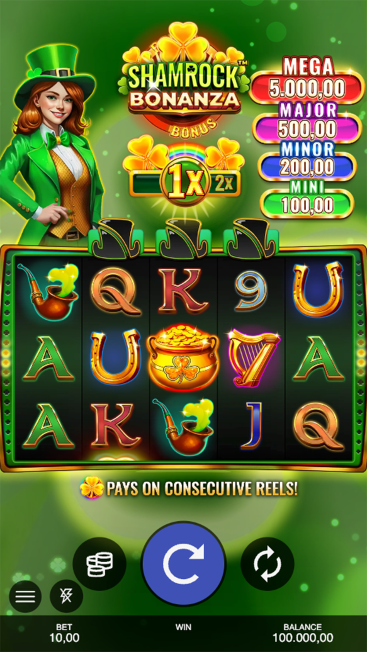 Shamrock Bonanza screenshot 1