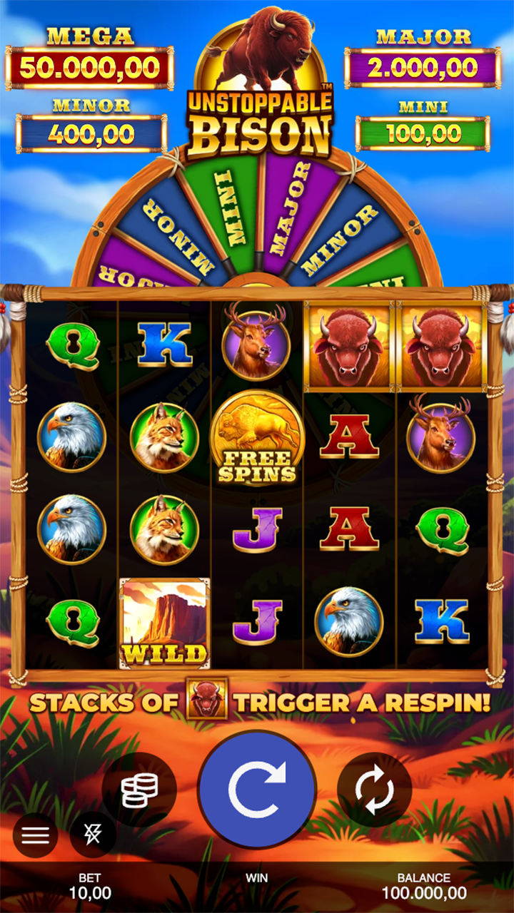 Unstoppable Bison screenshot 1