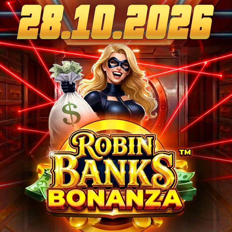 The vault is open… ROBIN BANKS BONANZA™ is now in the Games Global Client Zone!